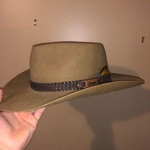 Akubra snowy river felt western cowboy hat